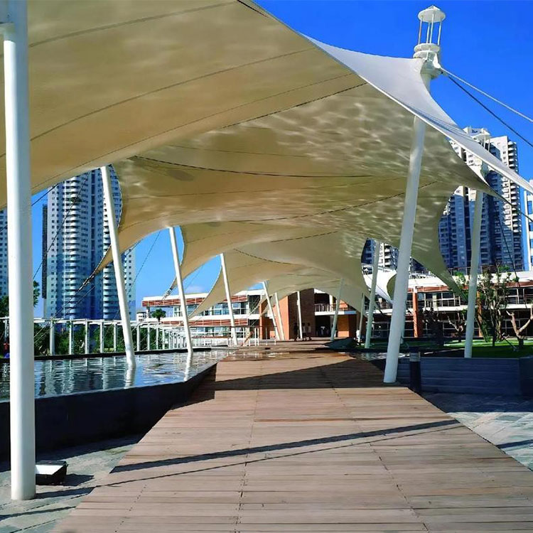 巴彦县膜结构景观棚