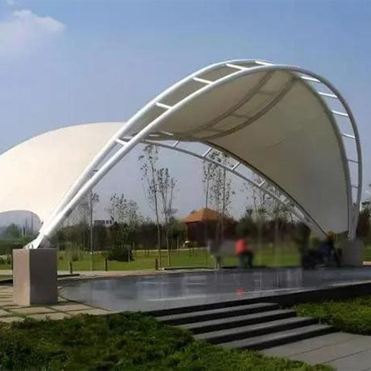 巴彦县膜结构景观棚