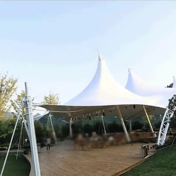 巴彦县膜结构景观棚