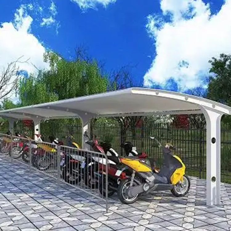 巴彦县膜结构电动车棚